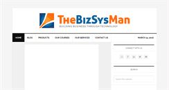 Desktop Screenshot of bizsysman.com